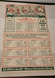 Lot KN 5-346 Manchester Union Leader Ad 1936 (TIR)