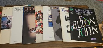 Lot 5-348 Elton John Music Books (Atkins)