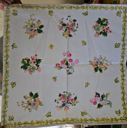 Lot 5-365 8 Nice Cloth Napkins (white Shelf)