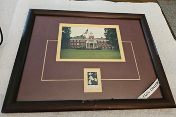 Lot 5-370 Elon College North Carolina Photograph (white Shelf)