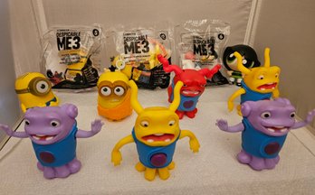 Lot 5-392 McDonalds Despicable Me & Dreamworks Toys (White Shelf 2)