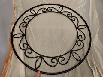 Lot 6-398 Round Iron Decoration (White Shelf 2)