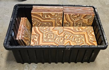 Lot 6-19 Tile Lot  With Black Bin (TIR-2)