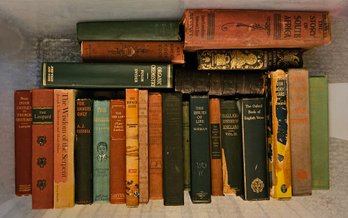 Lot 6-71 Vintage Book Lot. See Both Pics (Teal)