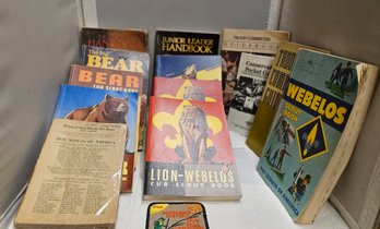 Lot 6-93 BSA Cub Scout & Webelos Book Lot, 1 Patch (TIR-2