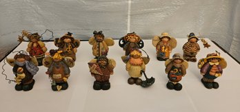 Lot 6-104 Twelve-month Figurines (White Shelf)