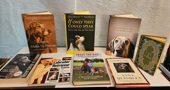 Lot 6-117 Dog Book Lot (White Shelf)