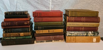 Lot 6-120 Antique And Vintage Books Old And Odiferous (Teal)