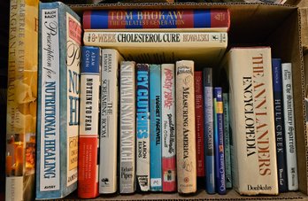 Lot 6-181 Book Lot C (1 Beside White Sh 2 Other 3 On Teal, Fifth On Heater)