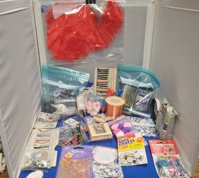 Lot 6-124 Craft Lot With Eyes (TIR-2)