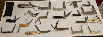 Lot 6-141 Mixed Lot Pocket Knives (Top 2-drawer)