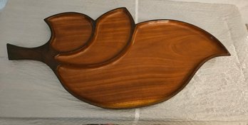 Lot 6-147 Mid-century Wood Tray (IR)