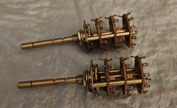 Lot 6-162 Pair 3-deck Rotary Switches (Bottom 2-drawer)