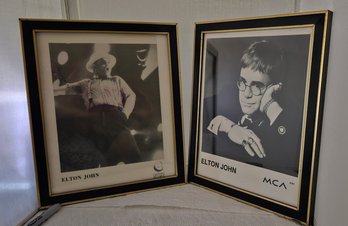 Lot 6-172 Pair Black And White Elton Photographs (Atkins)