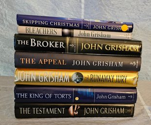 Lot 6-175 John Grisham Book Lot (White Shelf 2)