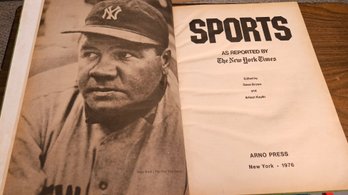 Lot 6-180 Sports As Reported  By The NY Times (white Shelf 2)