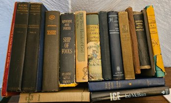 Lot 6-193 Vintage Book Lot B (Next To White Shelf 2)