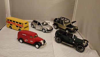 Lot 6-201 5 Diecast Cars Lesney Matchbox, Etc. (TIR-2)