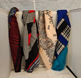 Lot 6-235 Four Scarves Made In Japan (Bottom Lateral)