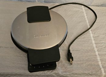 Lot 6-242 Cuisinart Waffle Maker (white Shelf)