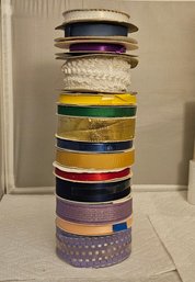 Lot 6-255 Ribbon Eleven Rolls, 3 Partials  (top Lateral)