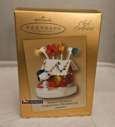 Lot6-261 Hallmark Keepsakes 2003 Snoopy(bottom Lateral)