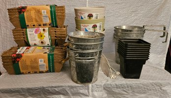 Lot 6-270 Peat Pots, Self Watering Pots And More (IR)