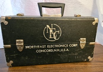 Lot  6-297 Northeast Electronic Case And Contents (wood Around Corner)