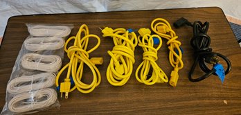 Lot 6-303 Five Power Cords Plus Other (IR)