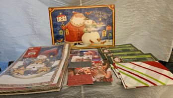 Lot 6-316 Christmas Boxes And Jumbo Bags.