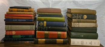 Lot 6-330 Vintage Book Lot F