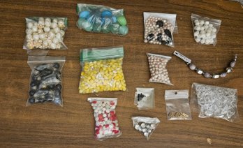 Lot 9-61 Bead Lot Baker's Dozen  (Bottom 2-Drawer