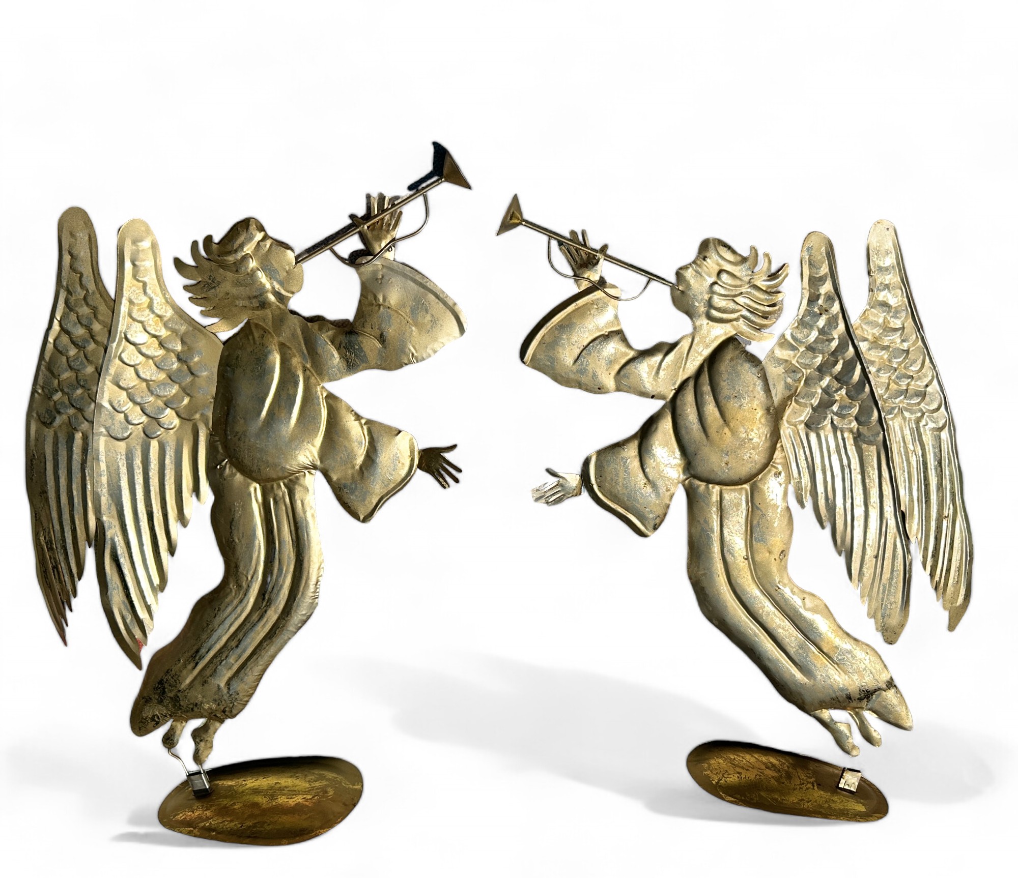 Large Metal Angel Decorations #8813 | Auctionninja.com