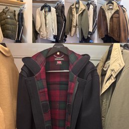 Selection Of Men's Designer Outerwear Coats And Jackets Size XL And XXL