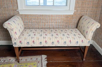 WOOD & HOGAN GEORGE III STYLE WINDOW BENCH