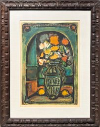 C. 1940 GEORGES ROUAULT, 'Fleurs Dcoratives' Limited Edition Etching