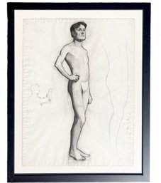 Fredrick Andrew Bosley American, 1881-1942 Charcoal On Paper Fig 3