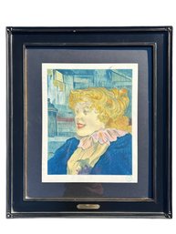 Toulouse Lautrec, Framed Certified Lithograph Of 'The Lady Of The Star Harbour'