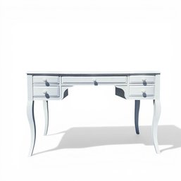 POTTERY BARN FRENCH INSPIRED DESK In WHITE PAINT