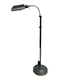 Adjustable Metal Floor Lamp In Bronze Finish