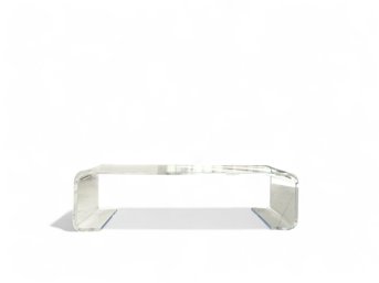 Lucite Waterfall Coffee Table Or Bench