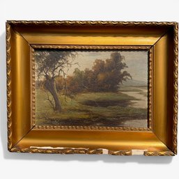 (19th C) AMERICAN SCHOOL OIL PAINTING