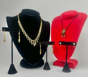 14kt Gold Fill Suite Of Jewelry