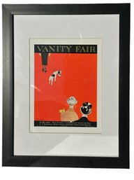 Framed Vanity Fair Cover From 1919