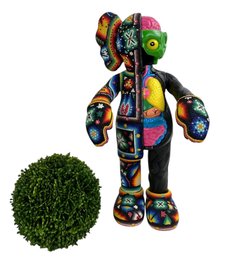 Kaws Chroma Huichol Beaded Dissected Man 15' Tall