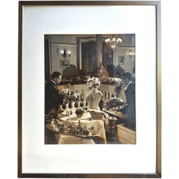 FRAMED VINTAGE ALMOST DADA / SURREALIST PHOTOGRAPHIC PRINT