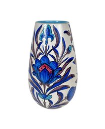 Italian Hand Painted Pottery Vase