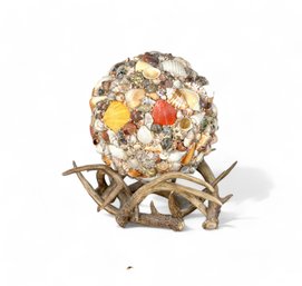 Large Orb Of Shells On Antlers