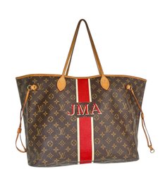 Authentic Louis Vuitton Neverfull MM Monogrammed Tote