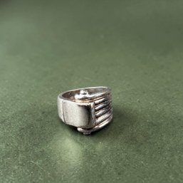Modernist Sterling Silver Ring